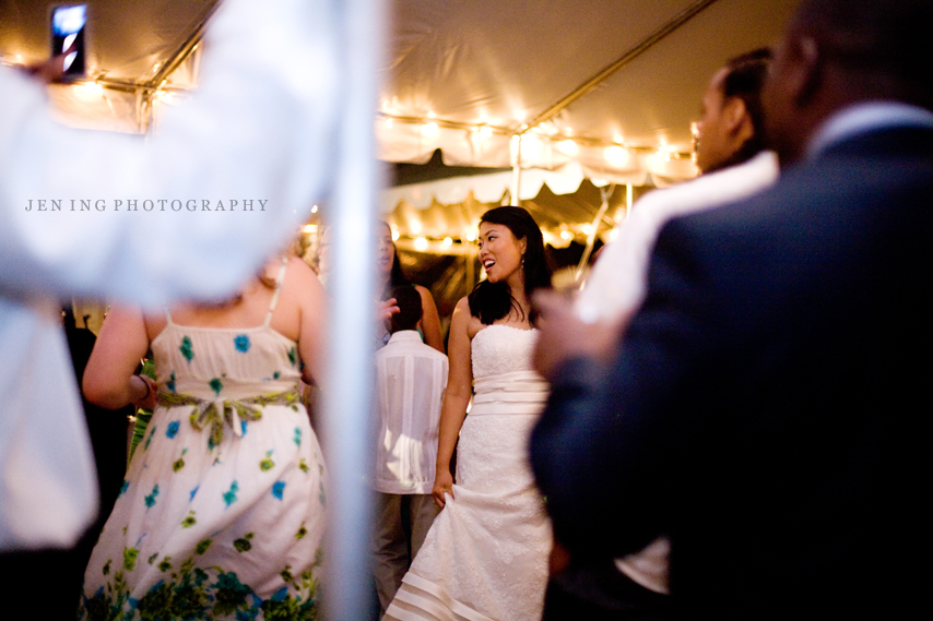 Boston wedding photography - bride dancing