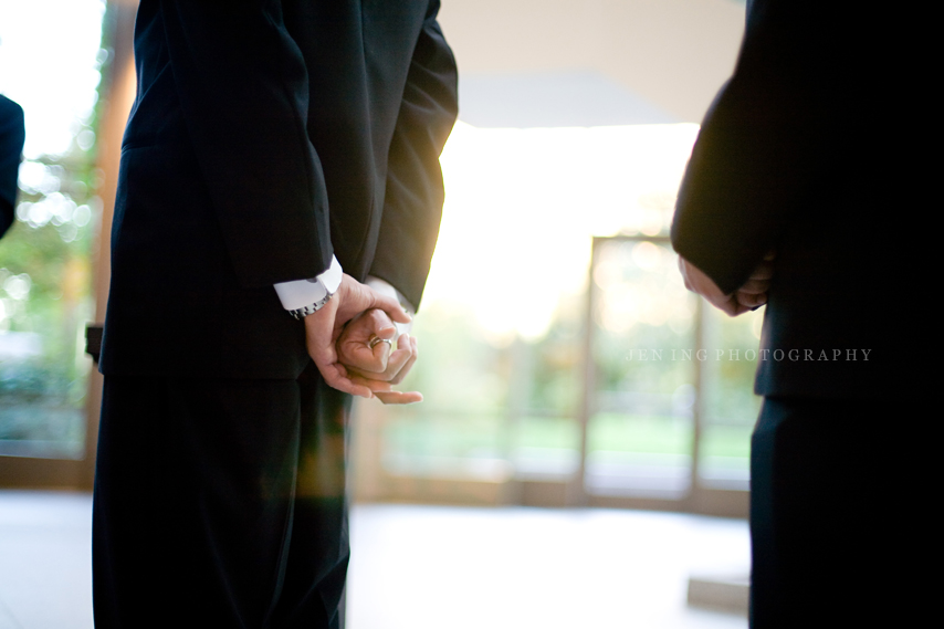 Boston wedding photography - groomsman holding rings