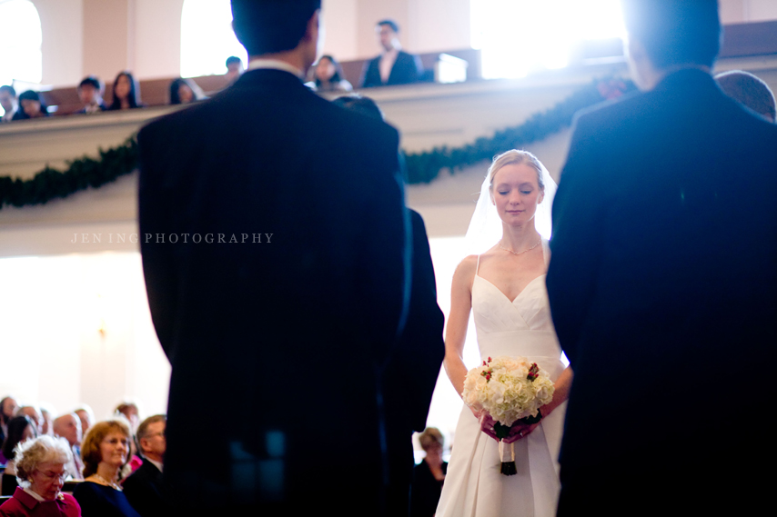 Park Street Church wedding photography - ceremony