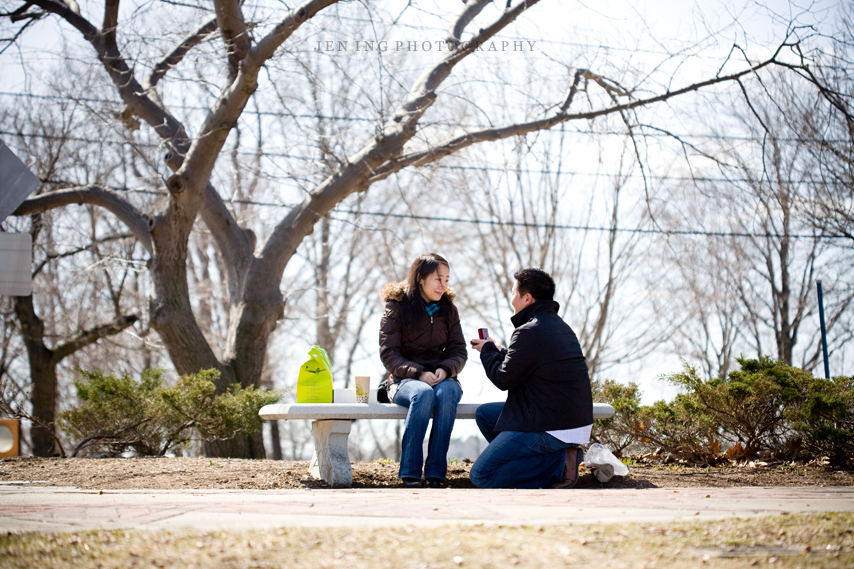 Ling and Eric - Boston proposal photography