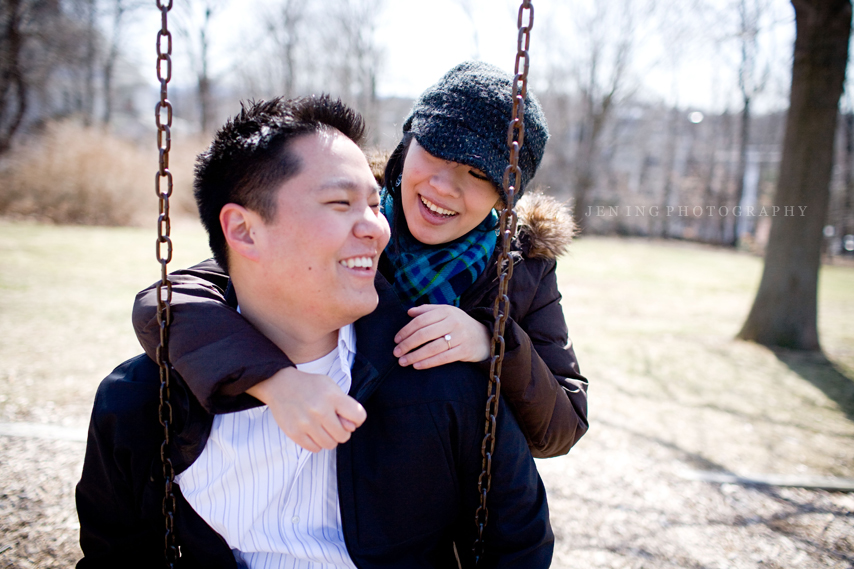 Ling and Eric - Boston wedding proposal photography