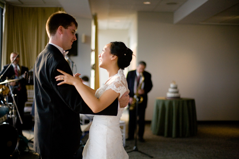 Boston Museum of Science wedding reception - first dance