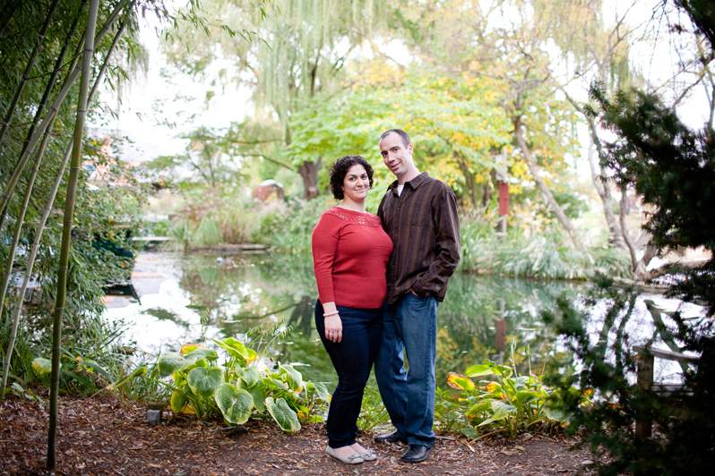 Grounds for sculpture engagement session by Boston wedding photographer