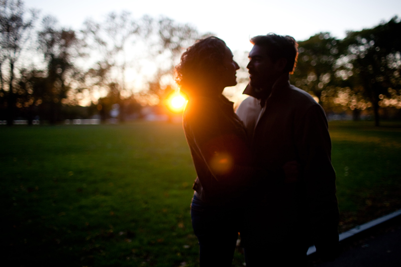 Boston engagement photographer - engagement session in Harvard