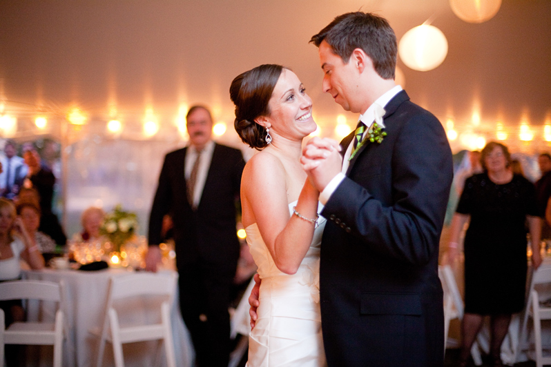 Boston wedding photography - bride and groom's first dance