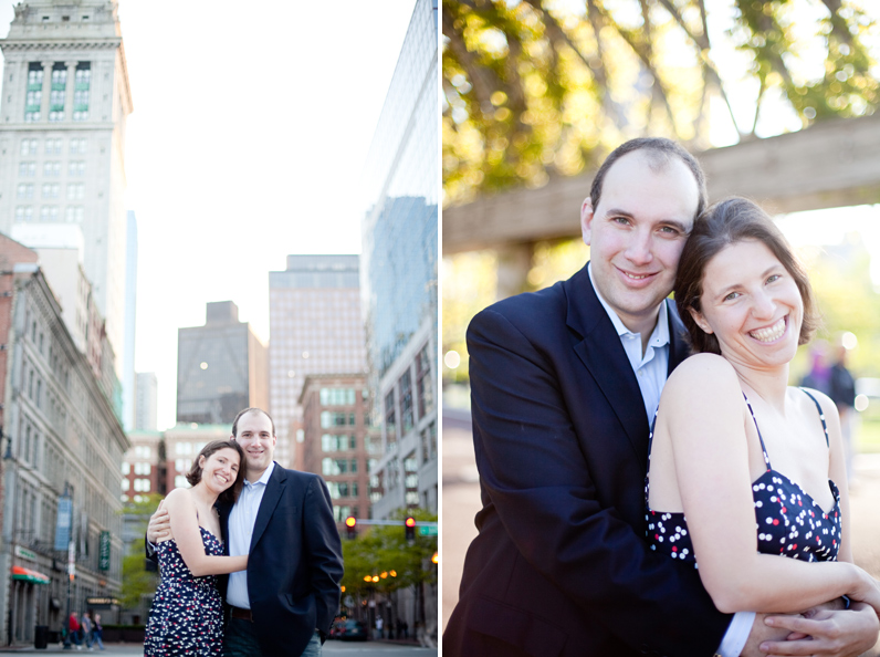 Massachusetts engagement session in Boston 