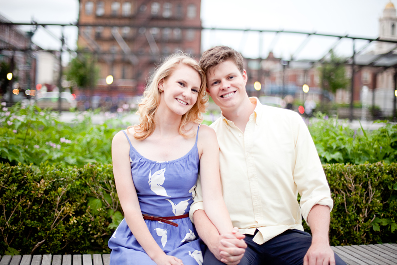 boston engagement session 