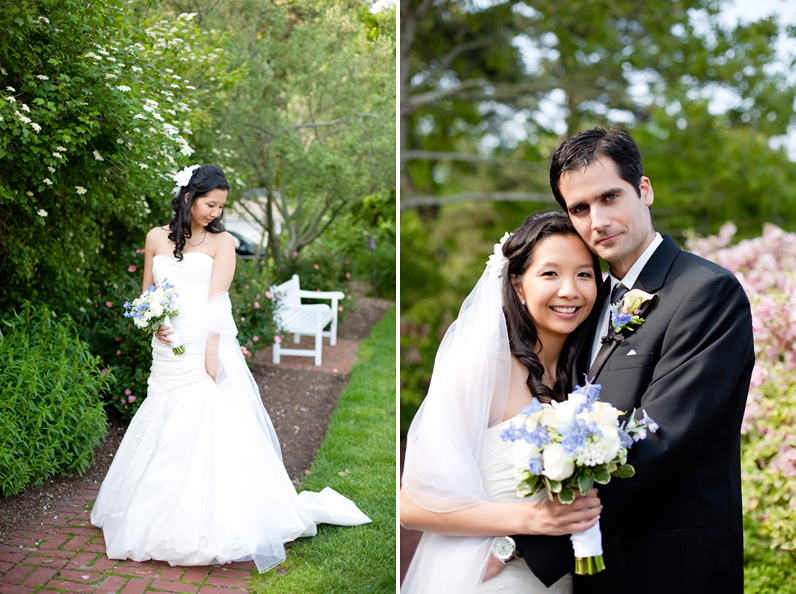 cape cod wedding portraits - bride and groom