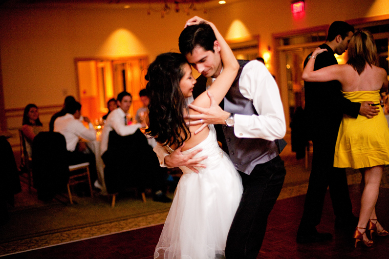 wequassett resort and golf club wedding - reception dancing