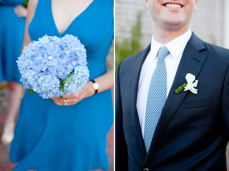 wychmere beach club wedding - bouquet and boutonniere 