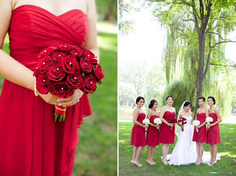 boston public garden bridesmaids