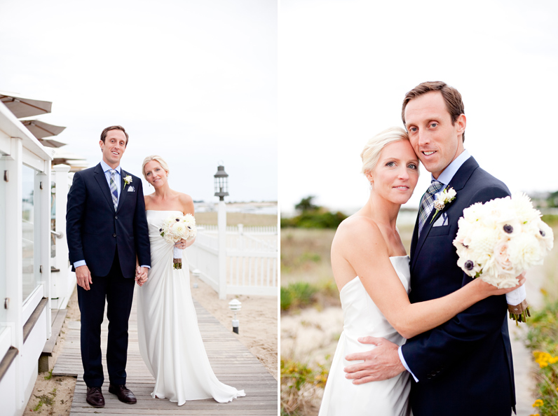 chatham bars inn wedding in cape cod - bride and groom portraits