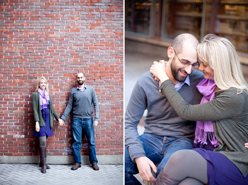 boston wedding photographer - engagement in harvard 