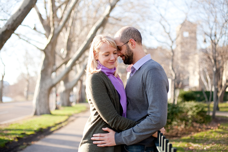 engagement session in cambridge, massachusetts